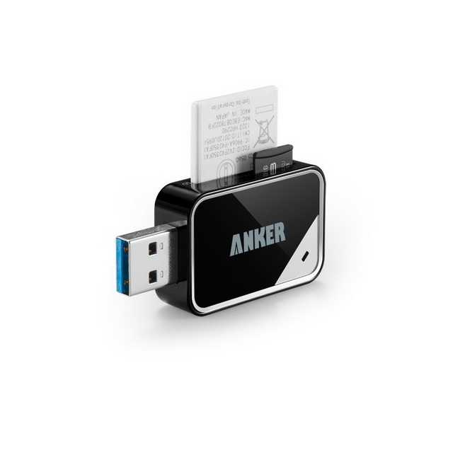 Đầu đọc thẻ nhớ Anker USB 3.0 Card Reader 8-in-1 