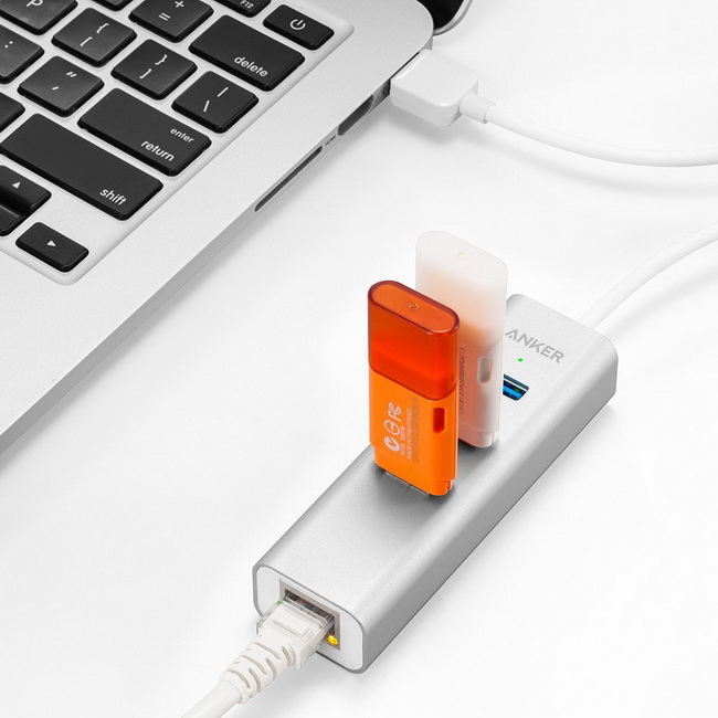 Cáp kết nối mạng choi máy tính, usb-c to usb, lan