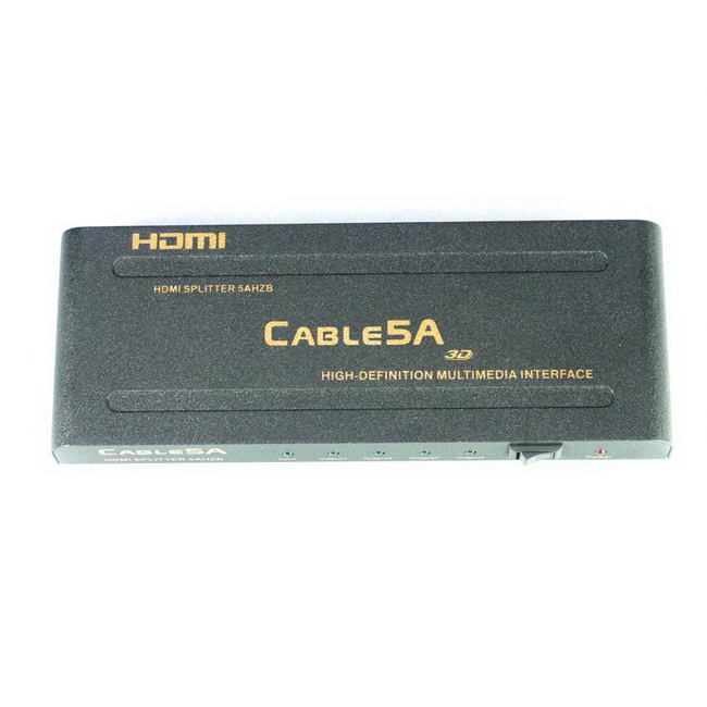 Bộ chia HDMI 1 ra 2 - HDMI SPLITTER 1 in 2 out - Cable 5A 