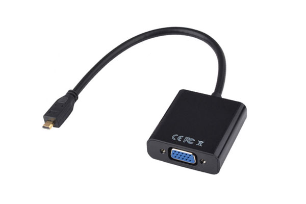 Cáp Micro HDMI to VGA Adapter - Micro HDMI sang VGA chính hãng