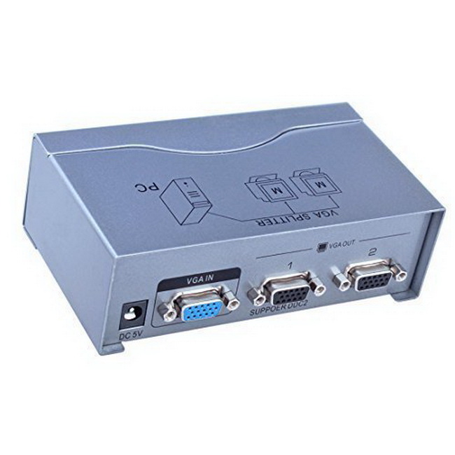 VGA splitter 1 in 2 out Dtech