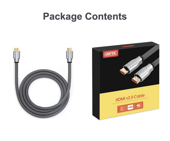 Cáp hdmi 2.0 unitek