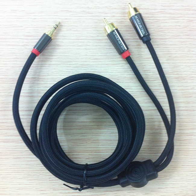 cáp audio 3.5 to av 2 đầu