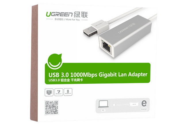 Cáp USB 3.0 ra Lan Ethernet chính hãng Ugreen giá rẻ