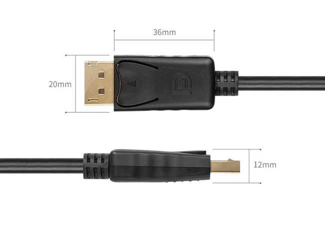 Cáp Displayport sang Displayport 2k4k unitek