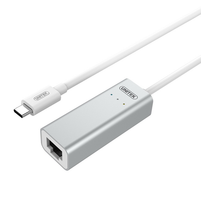 Cáp chuyển đổi USB 3.1 Type C to Lan Unitek | Cáp USB-C to Lan Ethernet | Cáp kết nối USB Type C ra cổng Lan RJ45