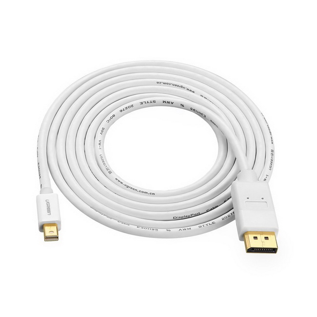 Mini DisplayPort to Displayport cable 2M Ugreen cao cấp