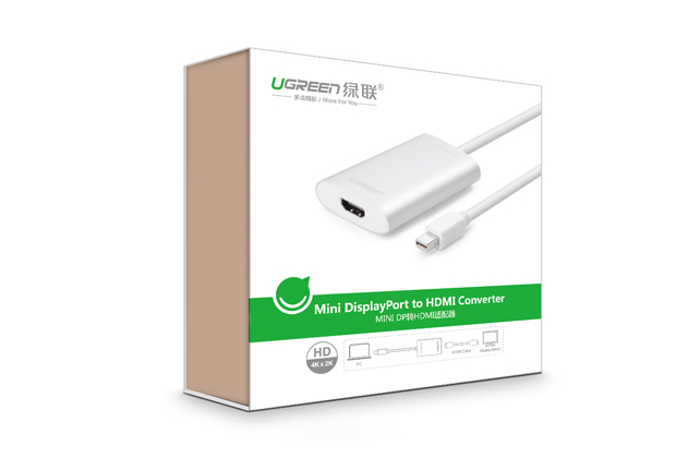 Cáp mini DisplayPort to HDMI ugreen 2k4k