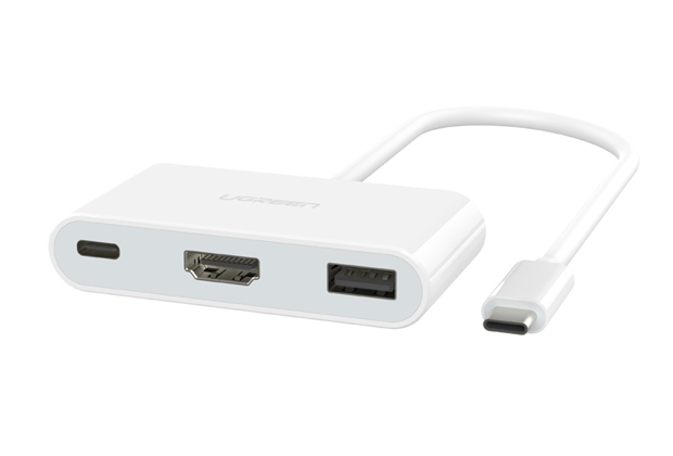 Cáp USB-C to HDMI | Cáp chuyển USB Type C sang HDMI và USB UGreen