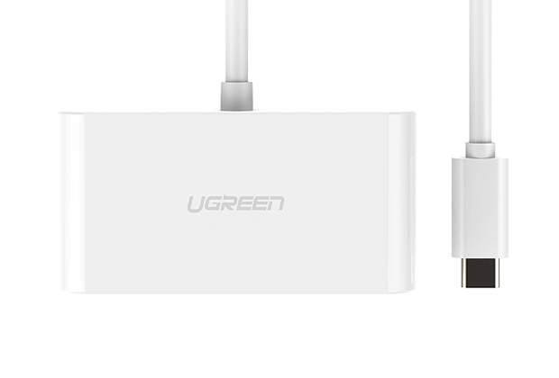 Cáp chuyển USB Type C 3.1 sang USB và VGA chính hãng