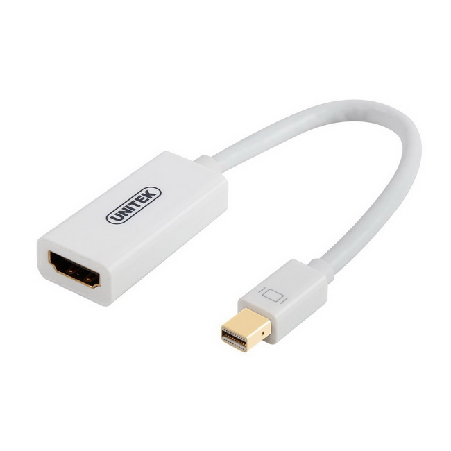 Cáp Mini DisplayPort to HDMI Unitek - Cáp Thunderbolt to HDMI hỗ trợ 2k 4k chính hãng giá rẻ
