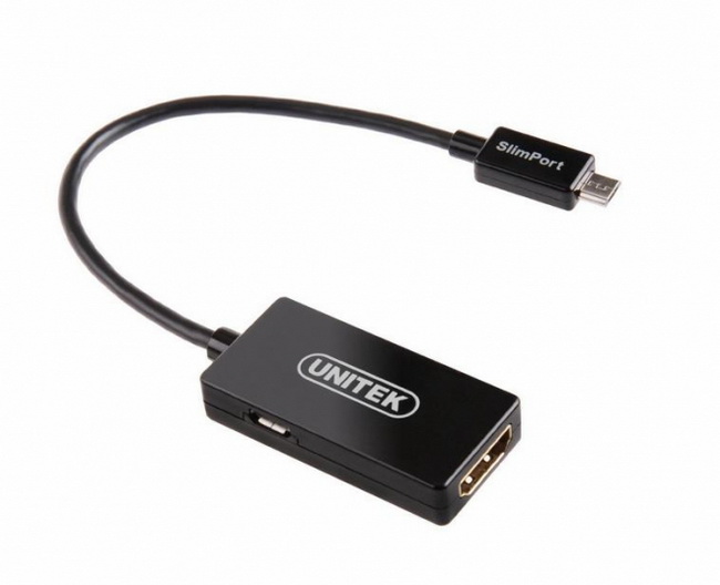 Cáp Micro USB to HDMI - Cáp Micro USB SlimPort to HDMI Adapter Unitek chính hãng giá rẻ nhất