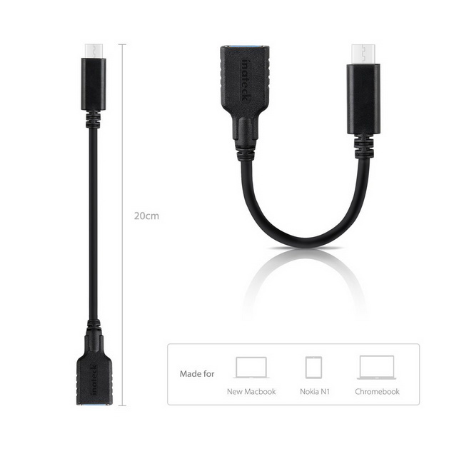 cáp chuyển cổng usb type-c sang usb 3.0